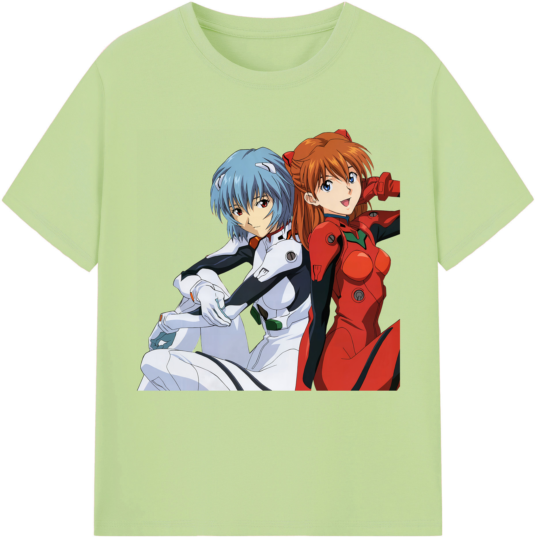 （画像用） EVA 新世紀エヴァンゲリオン 綿100％半袖Tシャツ（フロントプリント）